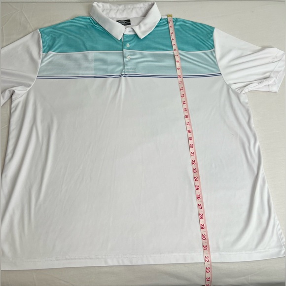 Ben Hogan Performance Mens Polo Shirt  Multicolor Stripes Size 3XL - Picture 6 of 6